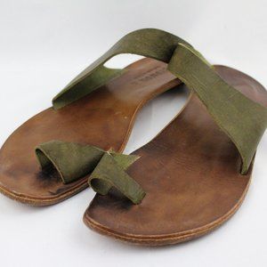 Cydwoq Handmade in USA Leather Sandals SZ 41/10.5